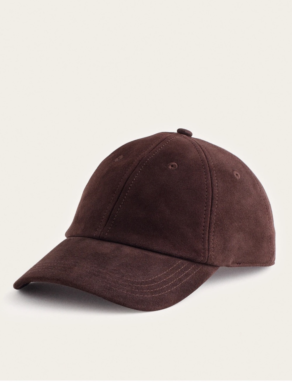 NWT🌷Madewell Brown Suede Baseball Cap/ Hat
